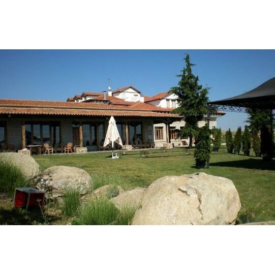 Don Fadrique’s boutique hotel terrace at sunset