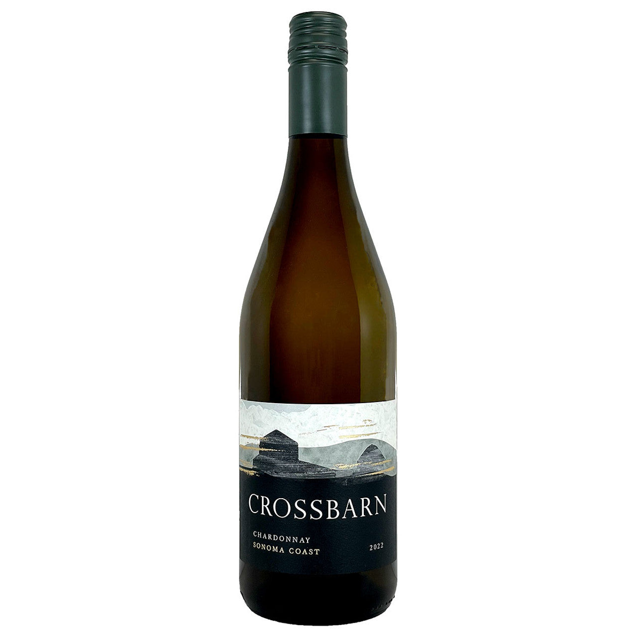 Crossbarn Chardonnay Sonoma Coast 2022 bottle, 100% Chardonnay from Sonoma Coast California