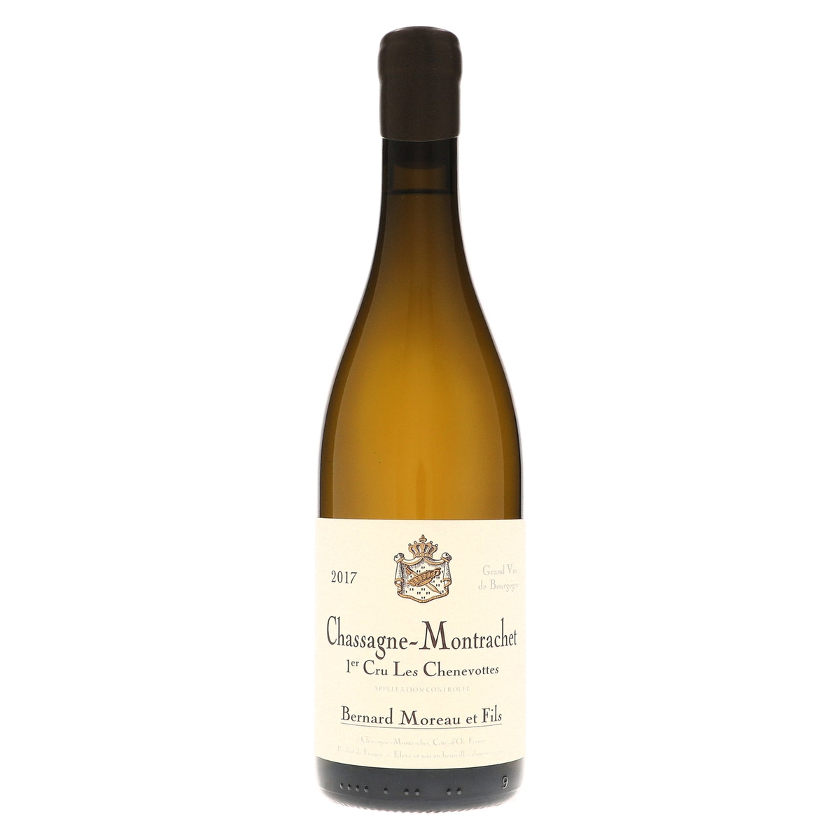 Domaine Bernard Moreau et Fils – Chassagne-Montrachet Premier Cru Les Chenevottes 2017 – Burgundy France