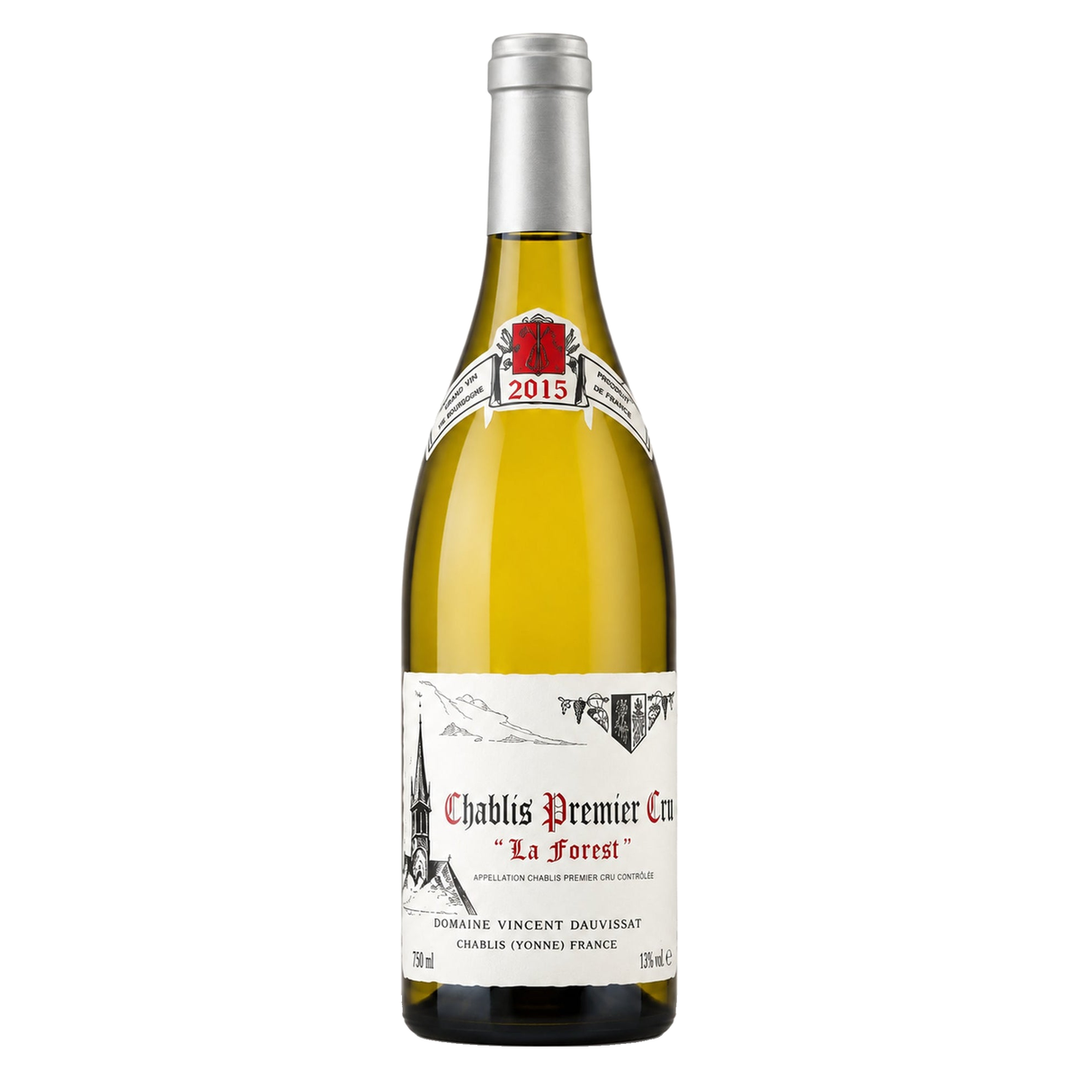 Domaine Vincent Dauvissat – Chablis Premier Cru La Forest 2015 – Burgundy France