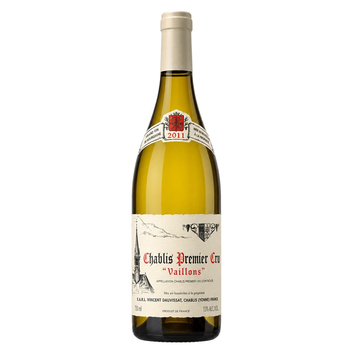 Domaine Vincent Dauvissat – Chablis Premier Cru Vaillons 2011 – Burgundy France