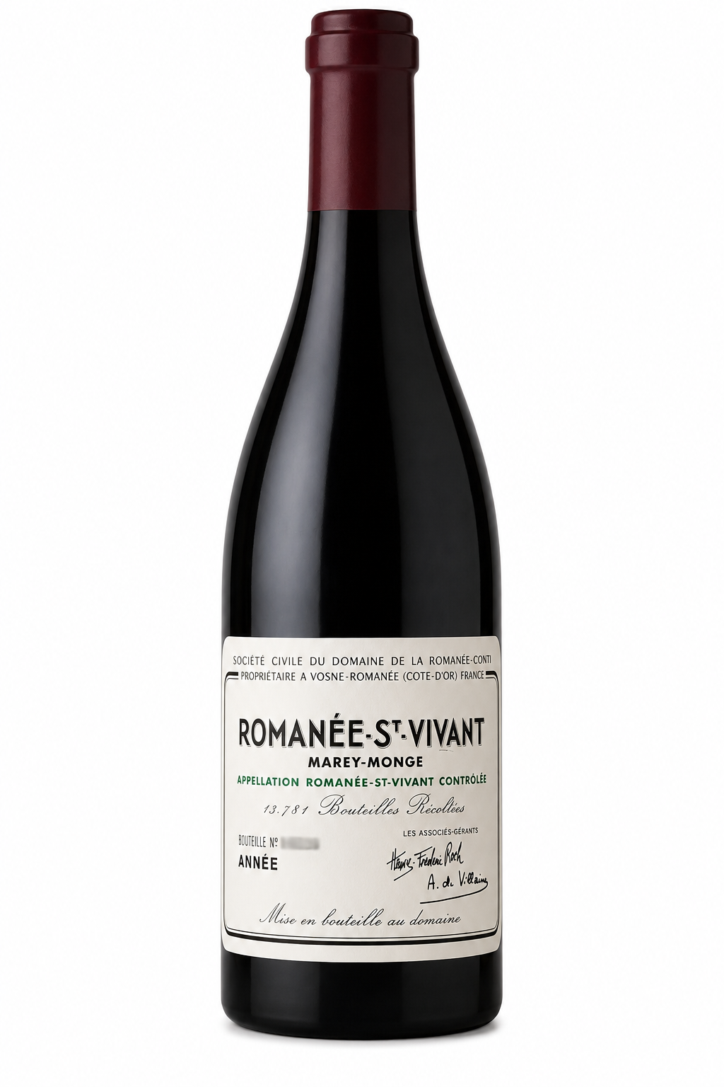 Domaine de la Romanée-Conti – Romanée-Saint-Vivant Grand Cru 2009 – Burgundy France