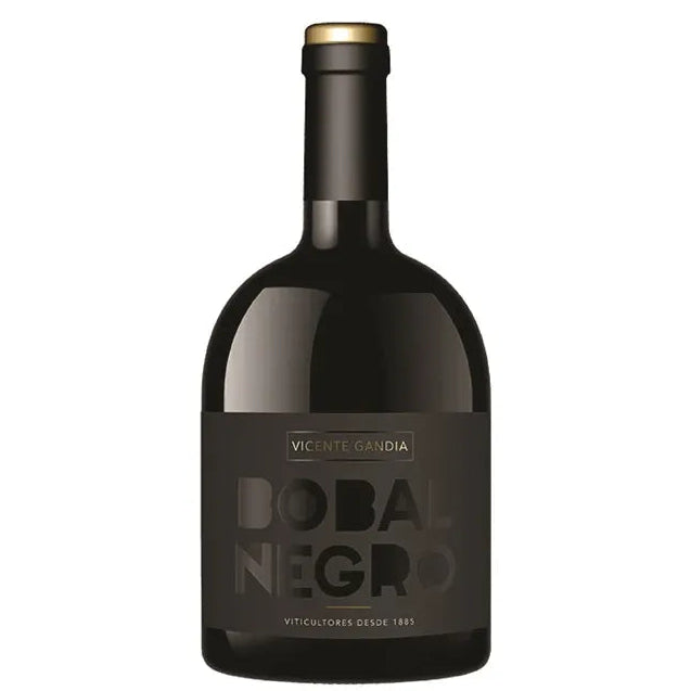 Vicente Gandía Bobal Negro 2022 bottle, red wine from Utiel-Requena Spain