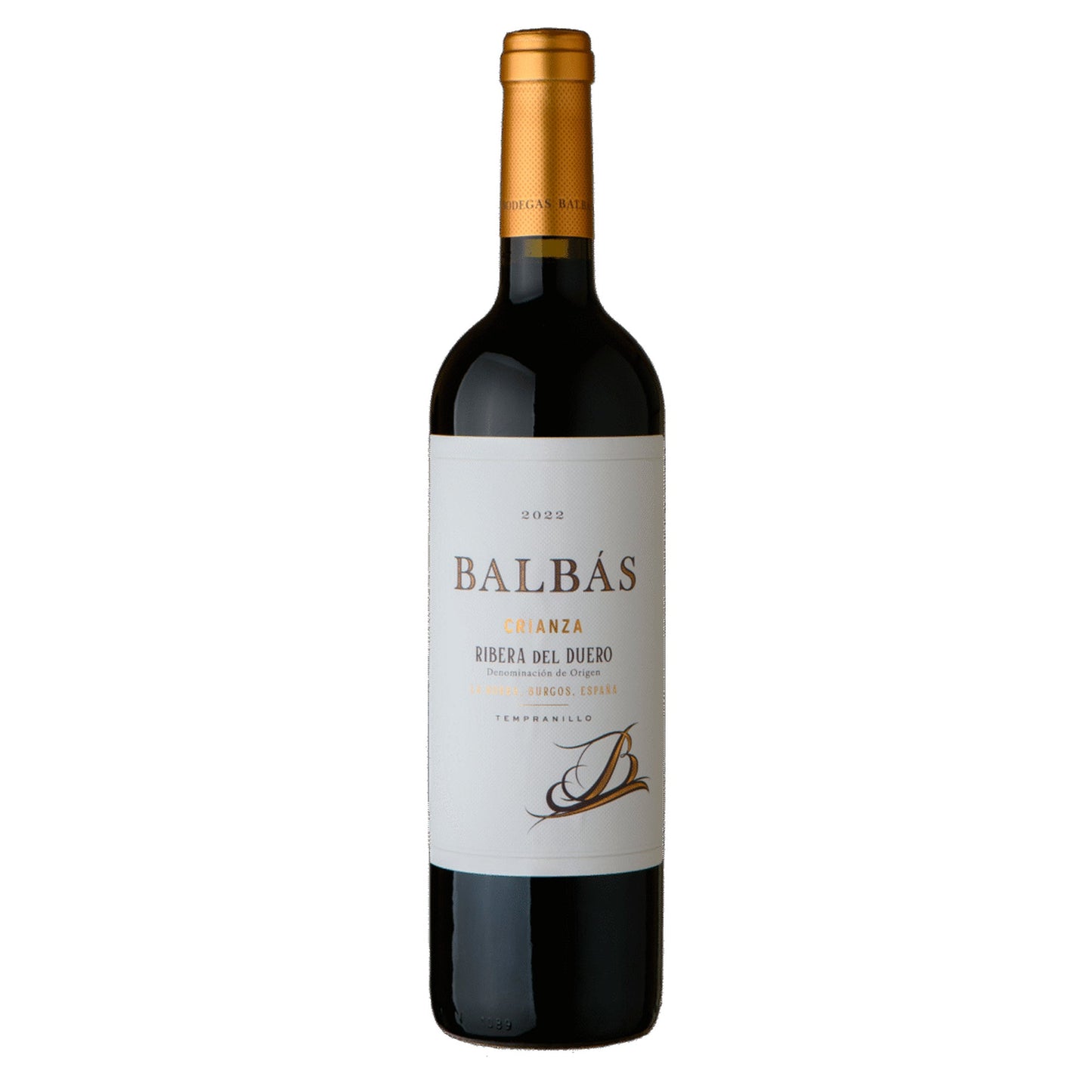 Bodegas Balbás – Crianza Tempranillo 2021 – Ribera del Duero Spain