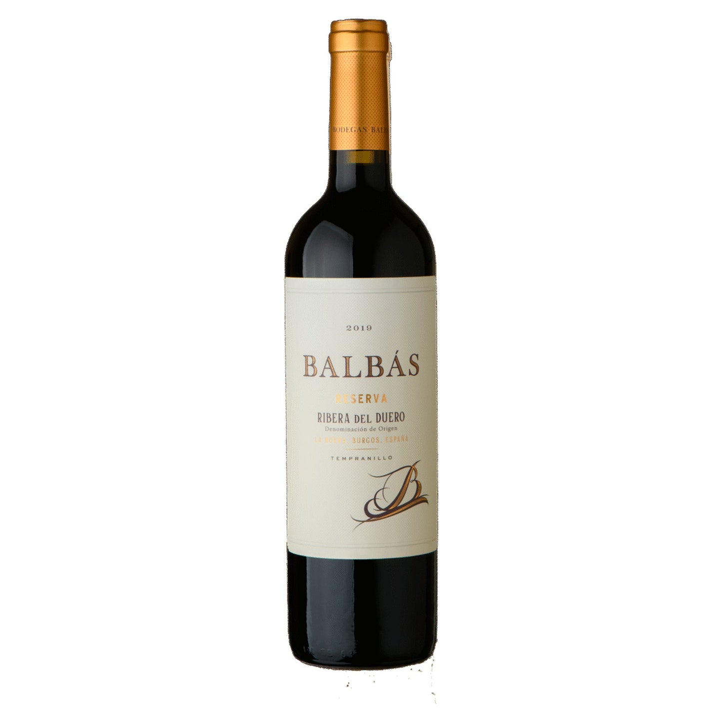Bodegas Balbás – Reserva Tempranillo 2018 – Ribera del Duero Spain
