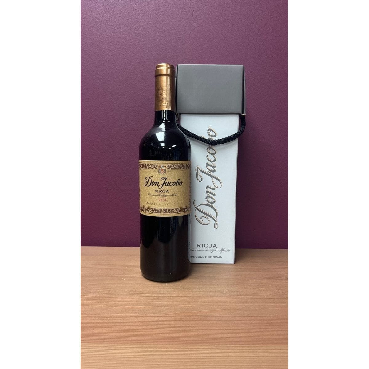 Dim Gray Bodegas Corral Don Jacobo Gran Reserva 2010 Exclusive Gift Bag Caná Wine Shop Wine