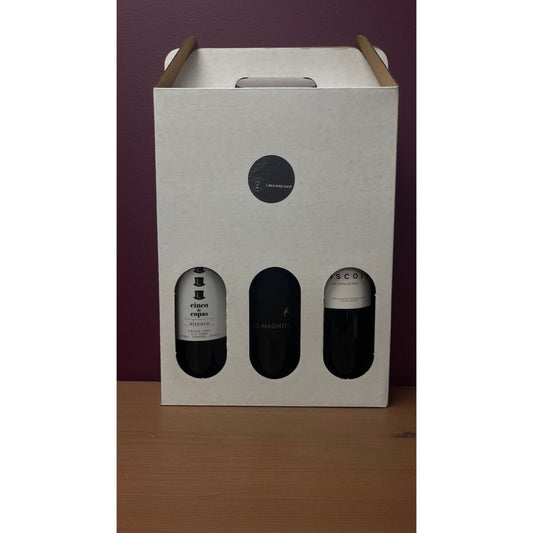 Dim Gray Bodegas Díscolo Exclusive Gift Set: Cinco de Copas, Díscolo, & El Magnífico Caná Wine Shop Wine