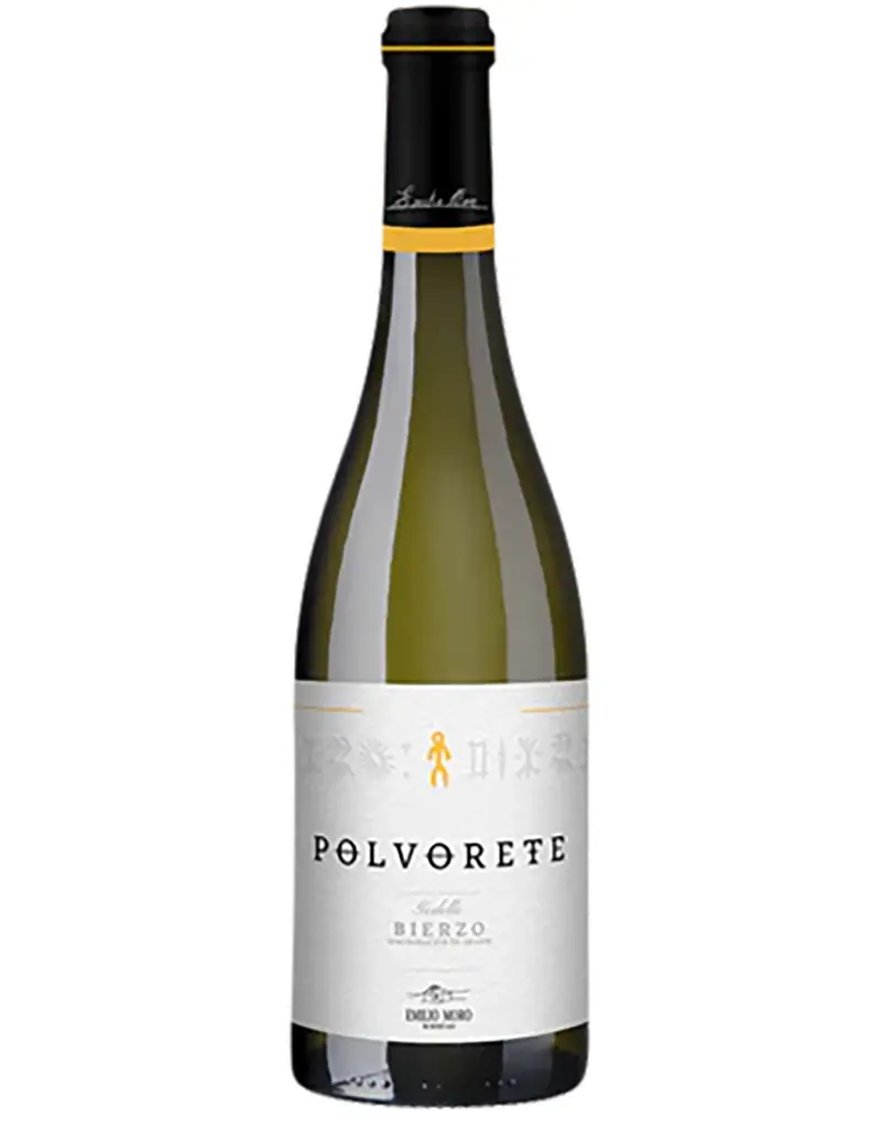 Bottle of Emilio Moro Polvorete Bierzo Godello 2024 Spanish white wine