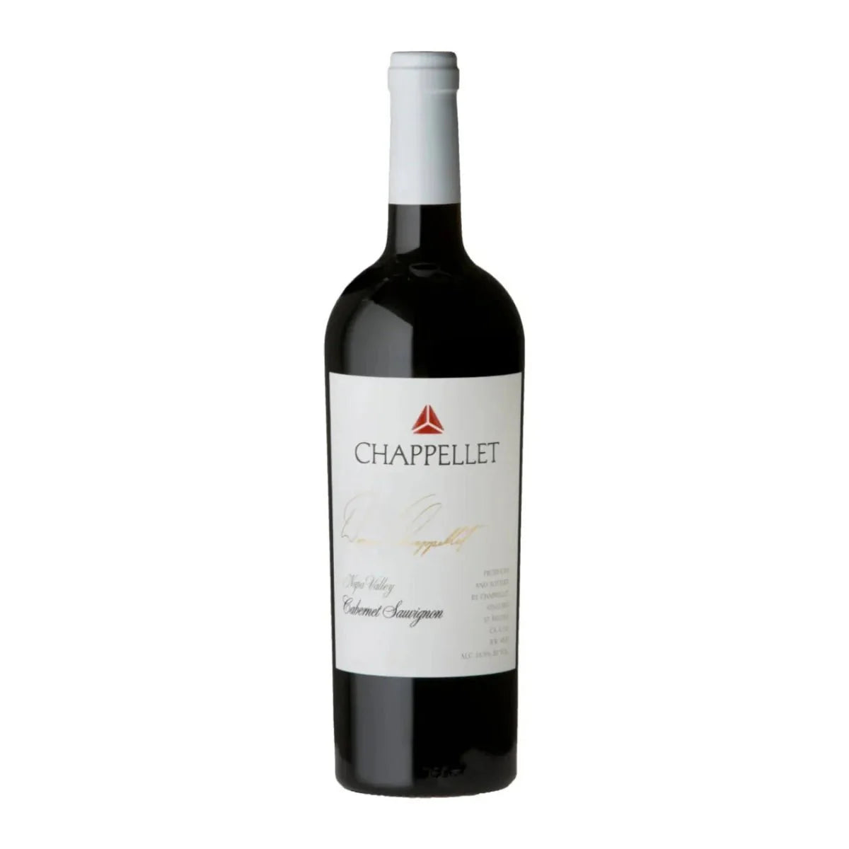 Bottle of Chappellet Signature Cabernet Sauvignon 2021 – Napa Valley mountain Cabernet