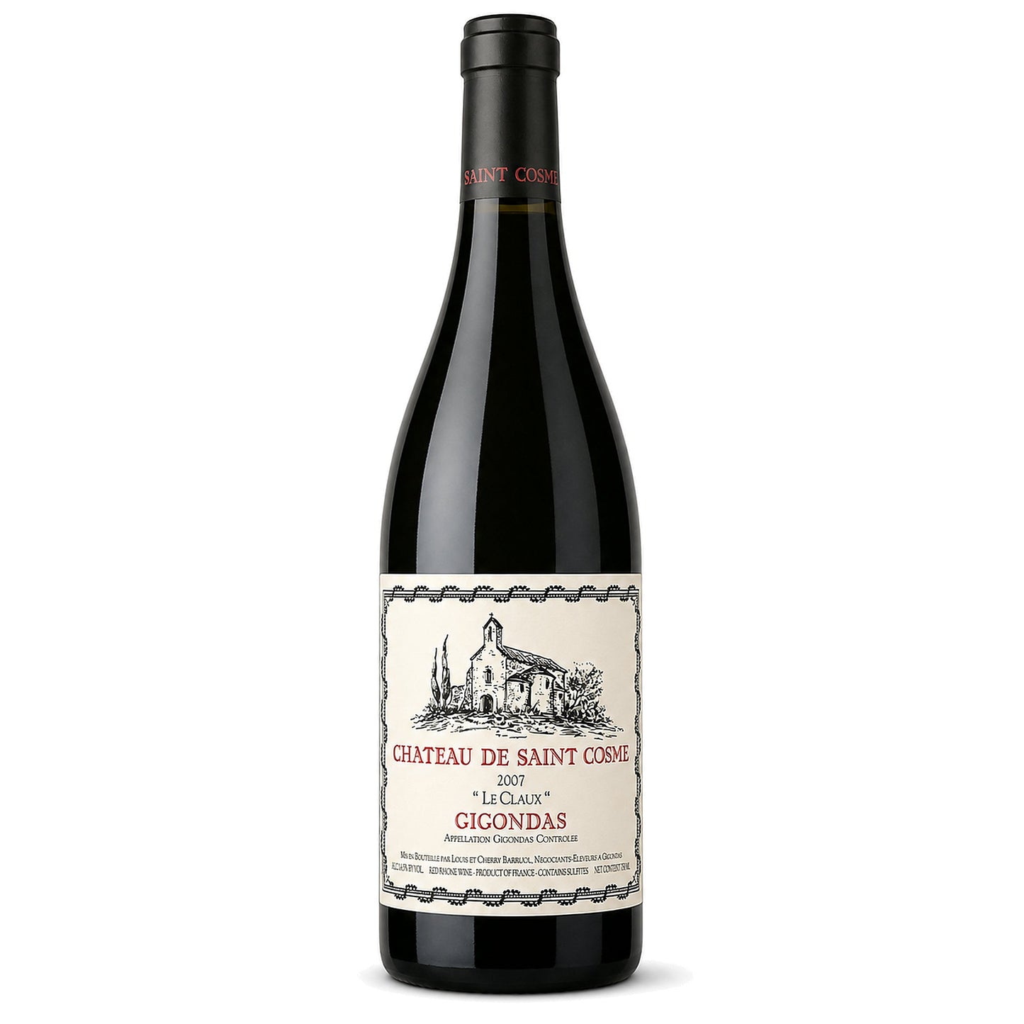 Château de Saint Cosme – Le Claux 2007 – Gigondas Rhône France