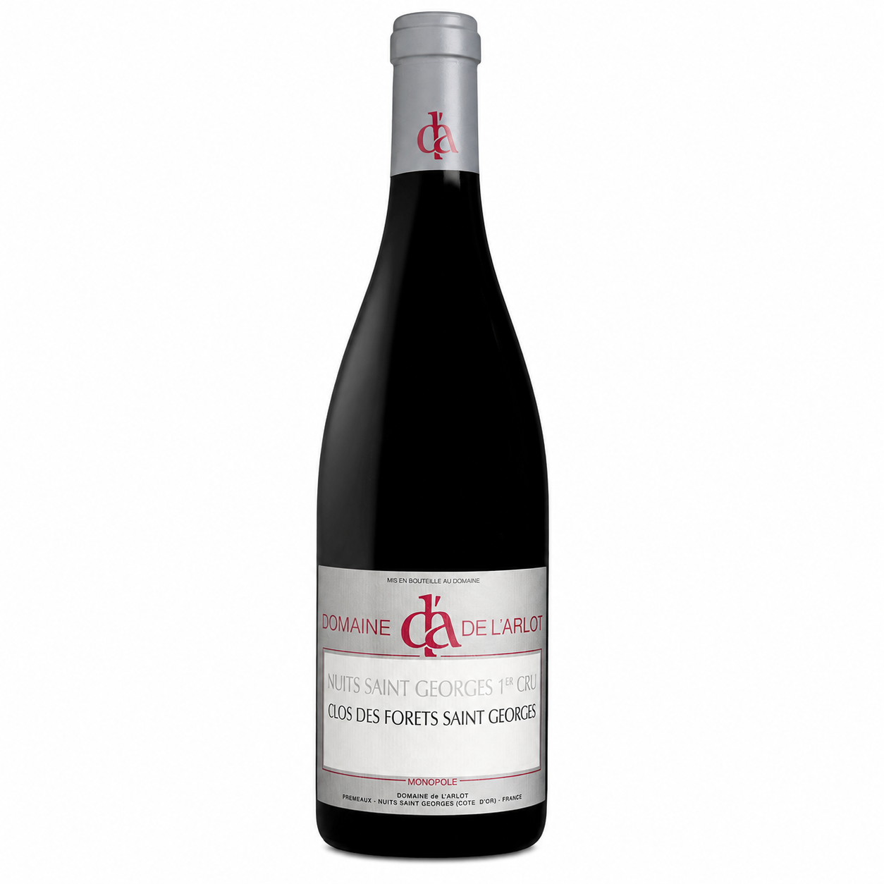 Domaine de l'Arlot – Nuits-Saint-Georges Premier Cru Clos des Forêts Saint-Georges Monopole – Burgundy France (bottle image)