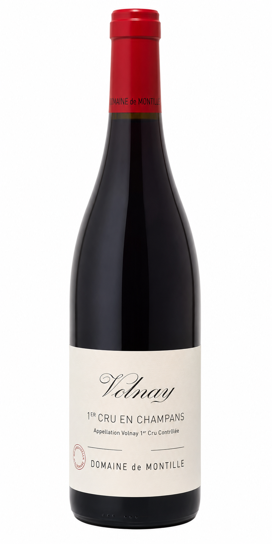 Domaine de Montille – Volnay Premier Cru Les Champans – Burgundy France (bottle image)