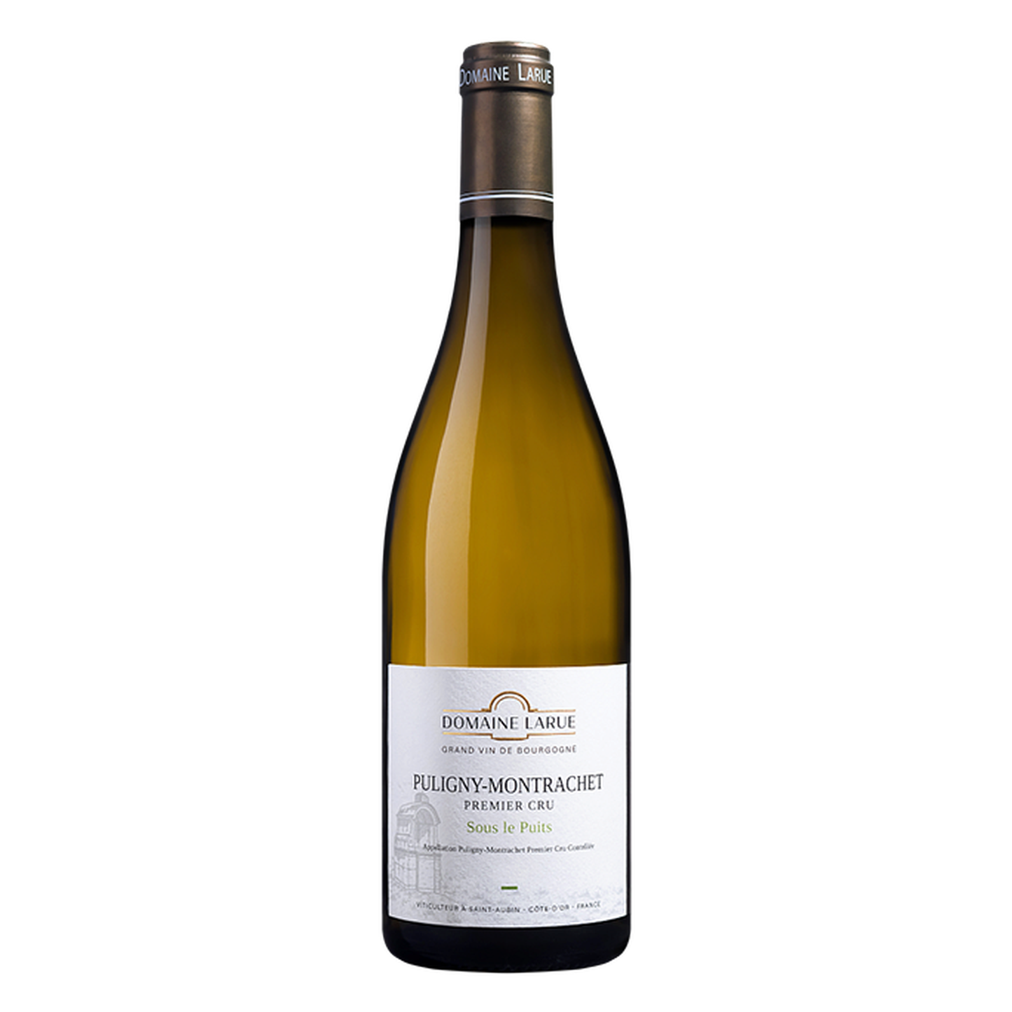 Domaine Larue – Puligny-Montrachet Premier Cru Sous Le Puits – Burgundy France (bottle image)