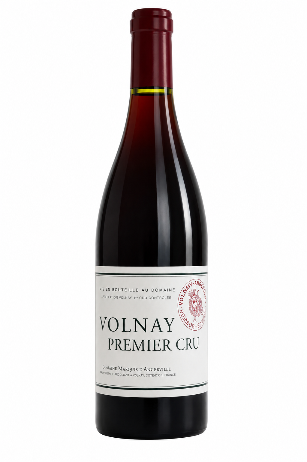 Domaine Marquis d'Angerville – Volnay Premier Cru – Burgundy France (bottle image)
