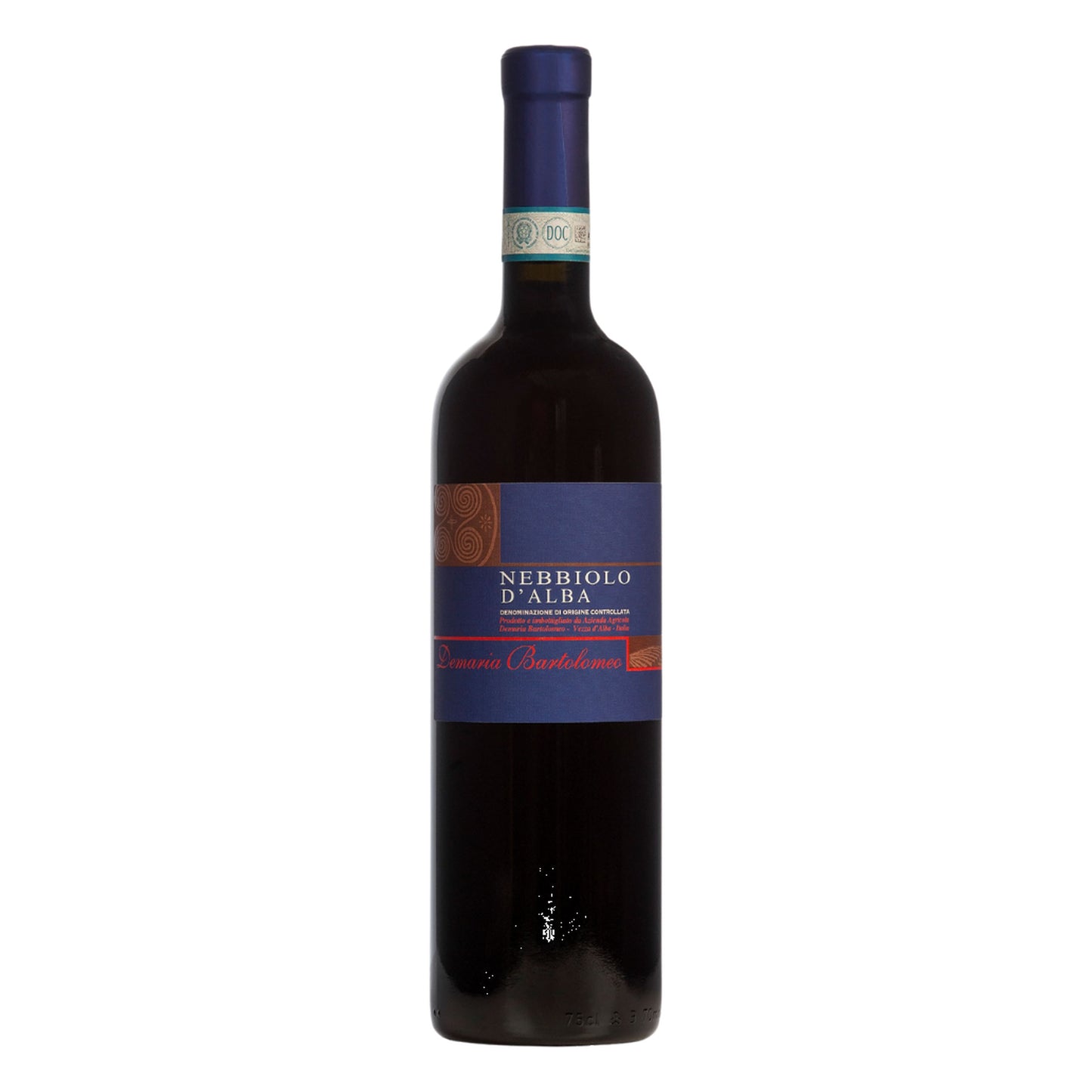 Fratelli Demaria Bartolomeo Nebbiolo d'Alba DOP bottle – Nebbiolo from Piedmont Italy
