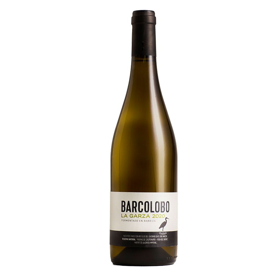 Barcolobo La Garza Verdejo barrel-fermented white wine bottle from IGP Castilla y León