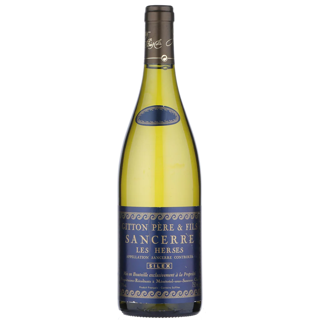 Bottle of GP Sancerre Les Herses Blanc 2023 by Gitton Père & Fils (Sancerre AOC Sauvignon Blanc)