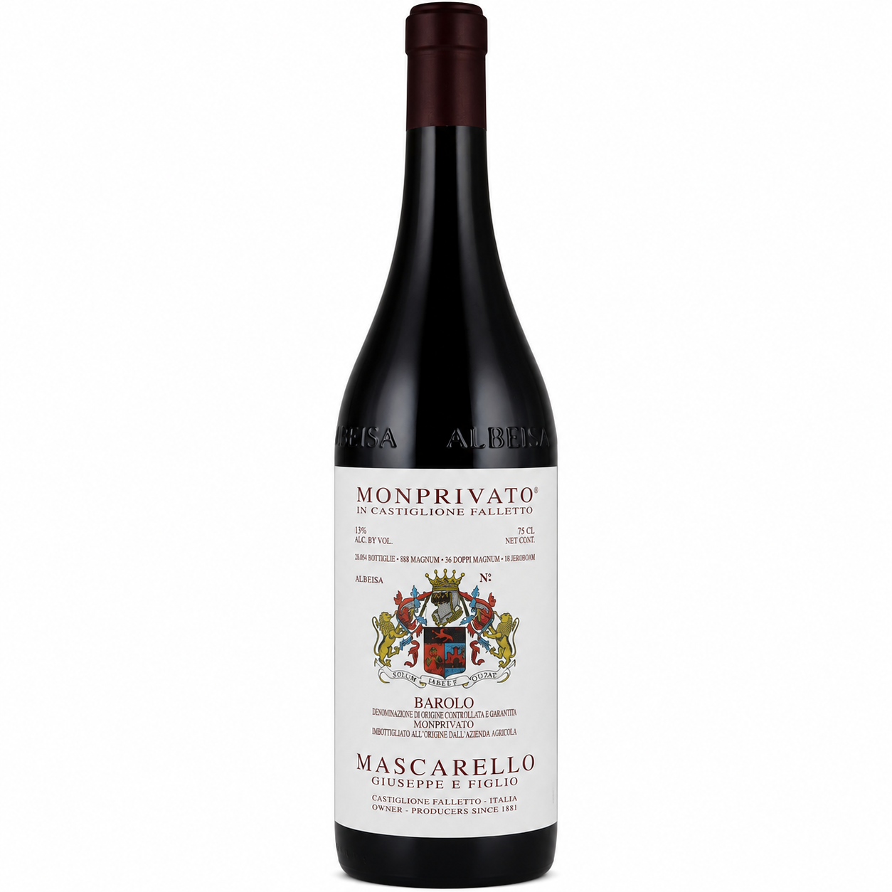 Giuseppe Mascarello e Figlio – Barolo Monprivato – Piedmont Italy (bottle image)