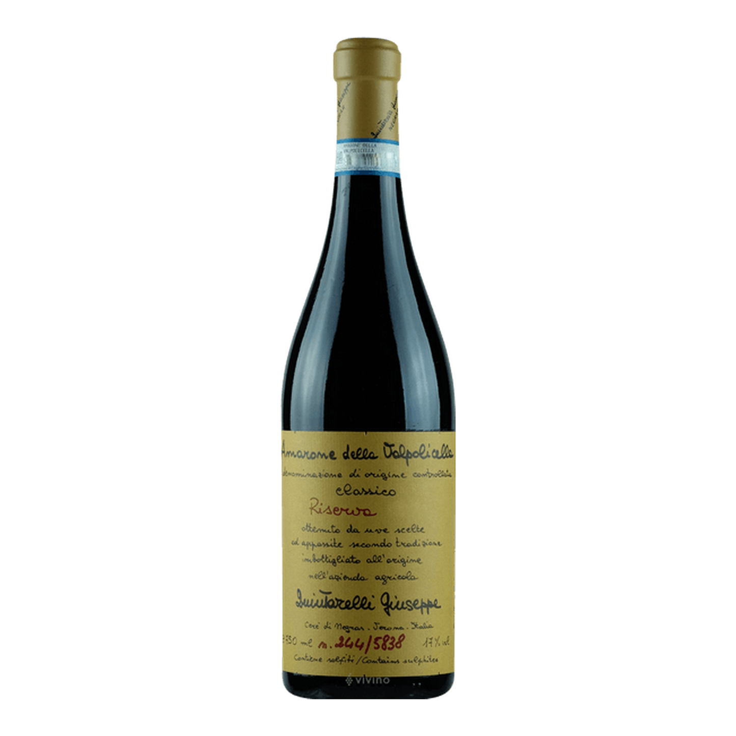 Giuseppe Quintarelli – Amarone della Valpolicella Classico Riserva 1995 – Veneto Italy