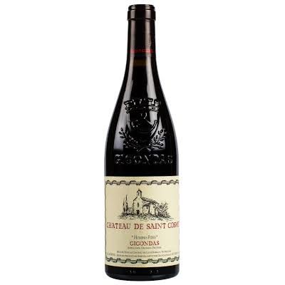 Château de Saint Cosme Gigondas Hominis Fides 2021 bottle, Gigondas Rhône red wine