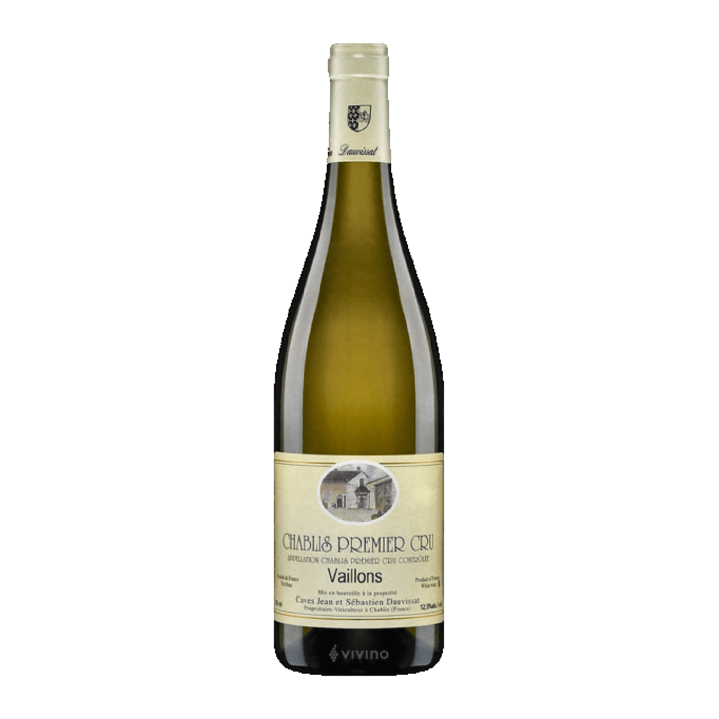Jean & Sébastien Dauvissat - Chablis Premier Cru Vaillons 2015 – Burgundy France