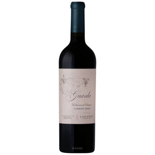 Lagarde Guarda Cabernet Franc 2021 bottle Mendoza Argentina
