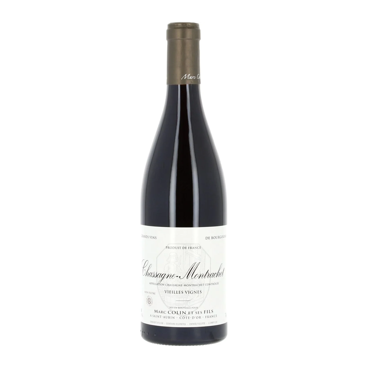 Marc Colin et Fils – Chassagne-Montrachet Vieilles Vignes Rouge – Burgundy France (bottle image)