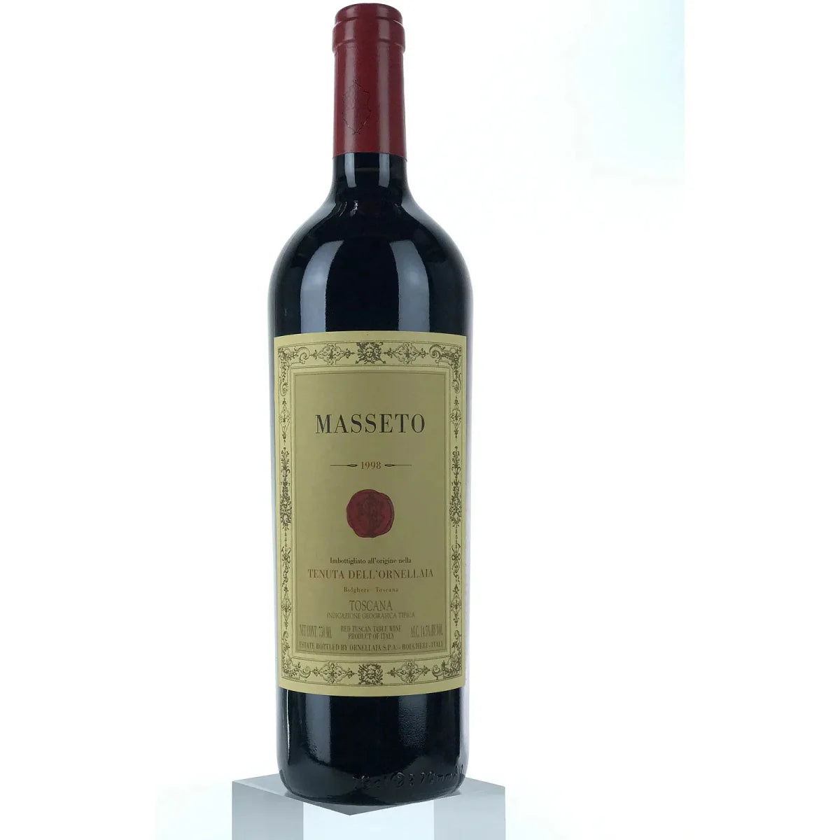 Tenuta dell’Ornellaia Superiore 1998 bottle – Bolgheri, Tuscany