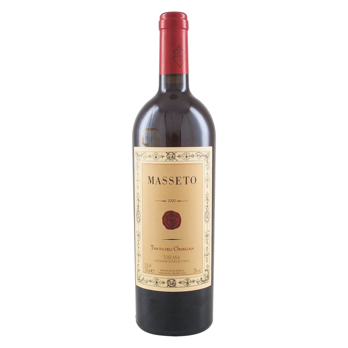 Masseto 2000 bottle