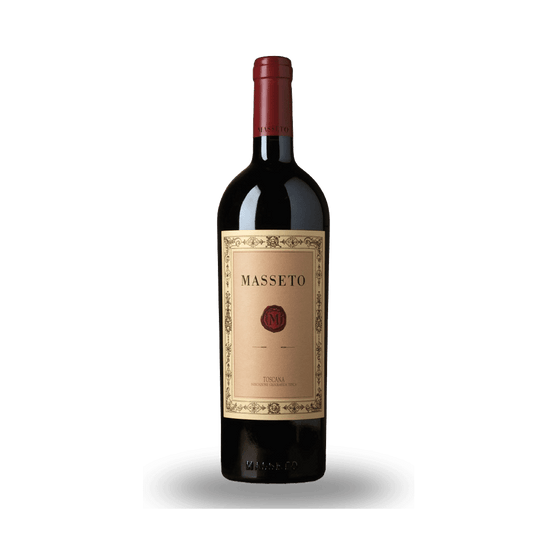 Bottle of 2013 Masseto Toscana IGT – Bold, elegant 100% Merlot from Bolgheri, Italy