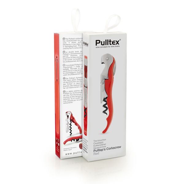 Pulltex Classic Corkscrew - Red