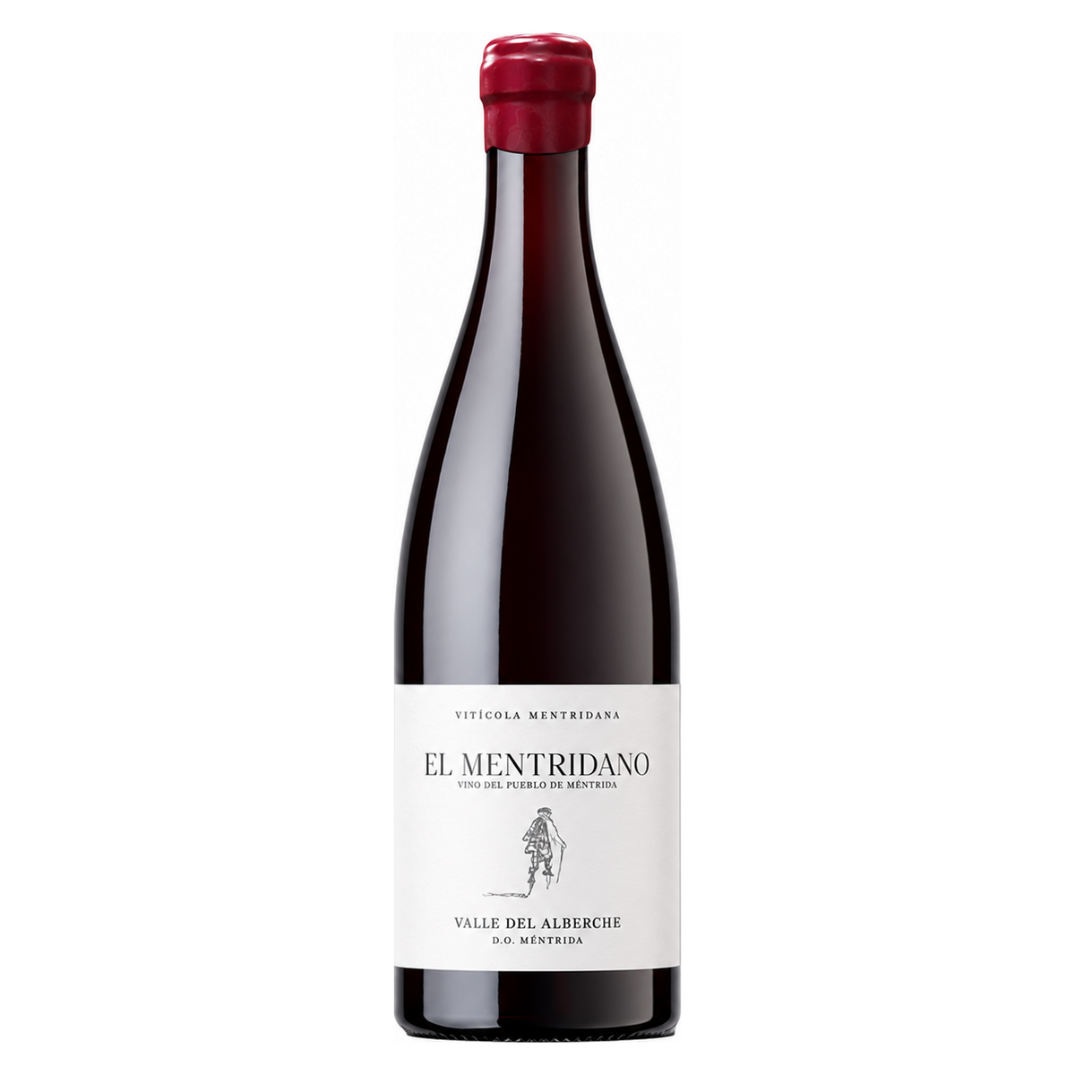 Vitícola Mentridana – El Mentridano 2022 – Méntrida Spain — full front bottle on white background. Representative image; label vintage not shown.