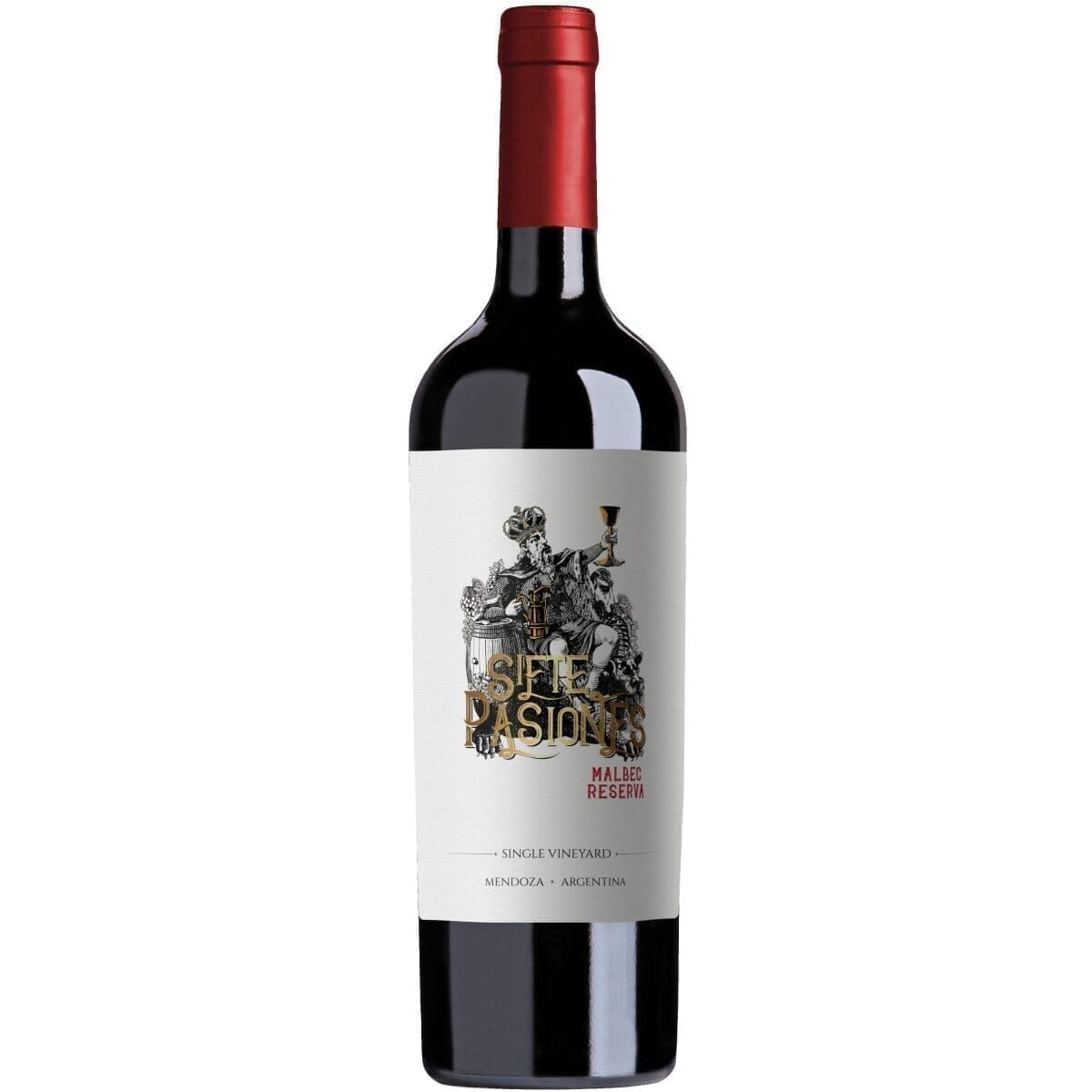 Gray Quintana Wines Siete Pasiones Malbec Reserva 2018 Red - 750ml Caná Wine Shop Wines