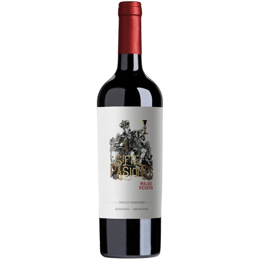 Gray Quintana Wines Siete Pasiones Malbec Reserva 2018 Red - 750ml Caná Wine Shop Wines