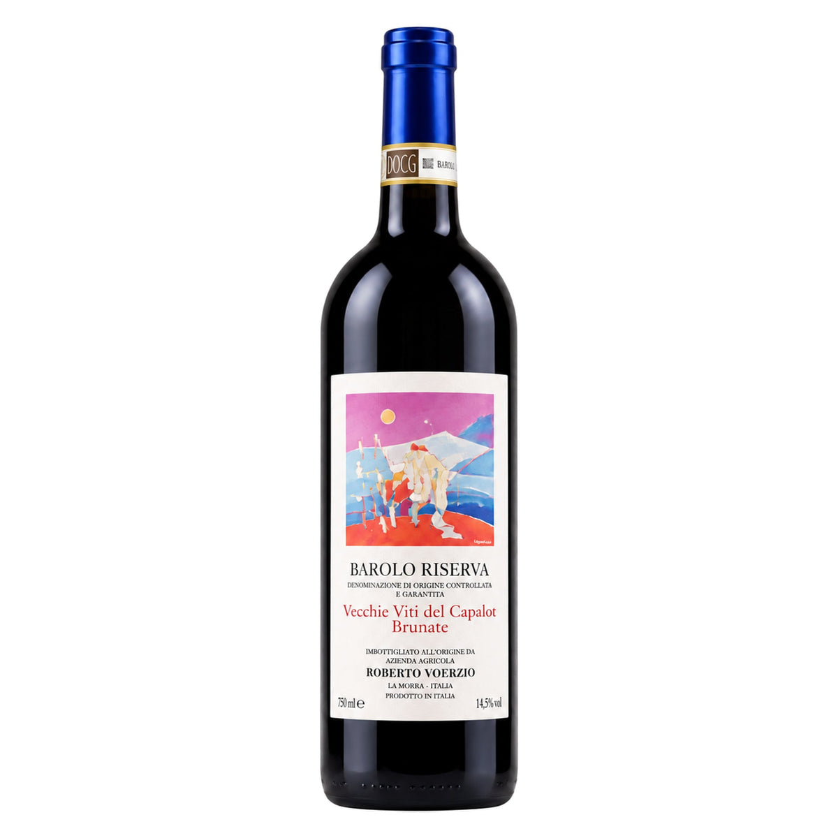 Roberto Voerzio – Barolo Riserva Vecchie Viti dei Capalot e delle Brunate 2006 – Piedmont Italy — representative bottle, vintage not shown