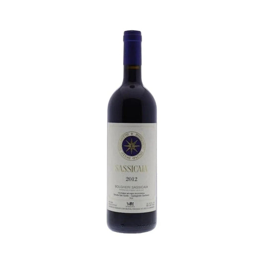 Tenuta San Guido Sassicaia 2012 bottle – Bolgheri, Tuscany