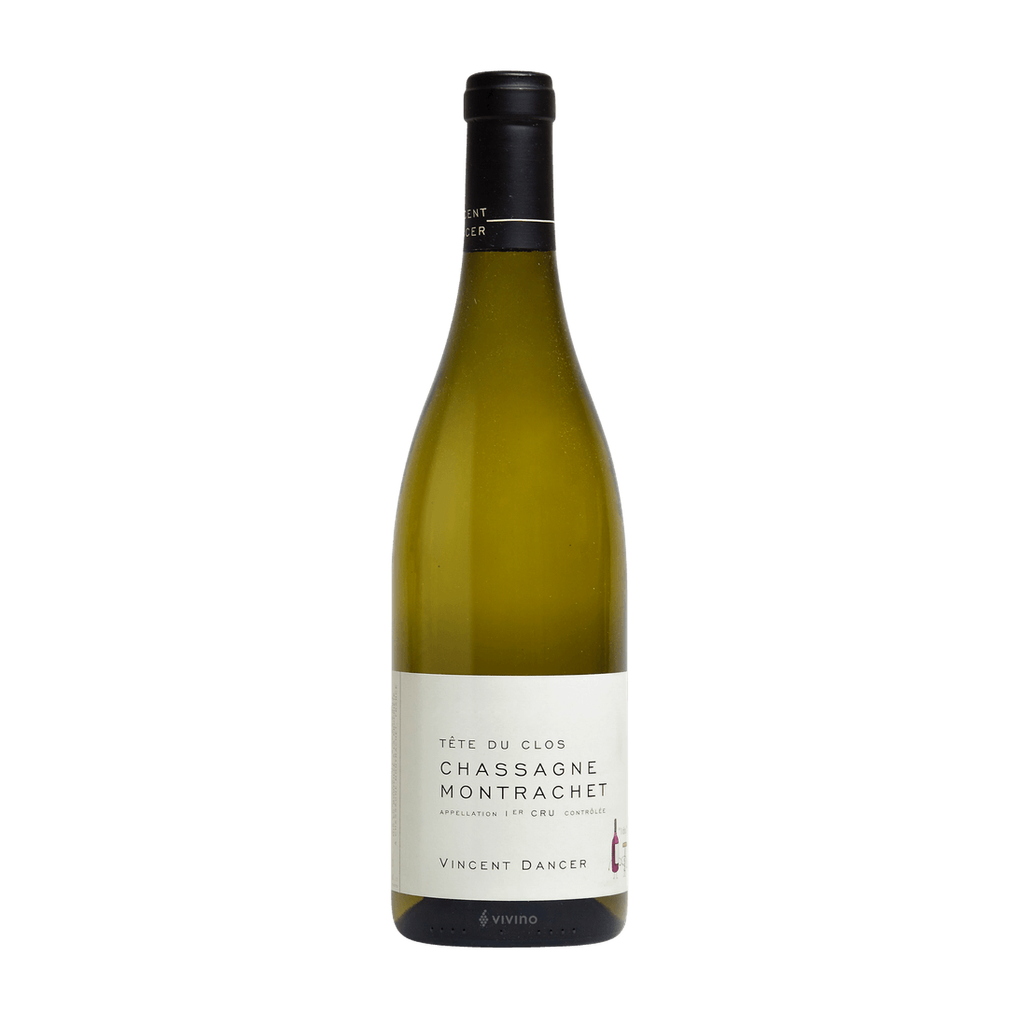 Vincent Dancer – Chassagne-Montrachet Premier Cru Tête du Clos – Burgundy France (bottle image)
