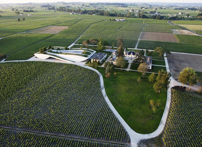 Château Cheval Blanc estate in Saint-Émilion, Bordeaux