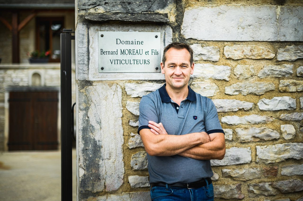 Alexandre Moreau at Domaine Bernard Moreau et Fils in Chassagne-Montrachet, Burgundy — image via Chassagne-Montrachet