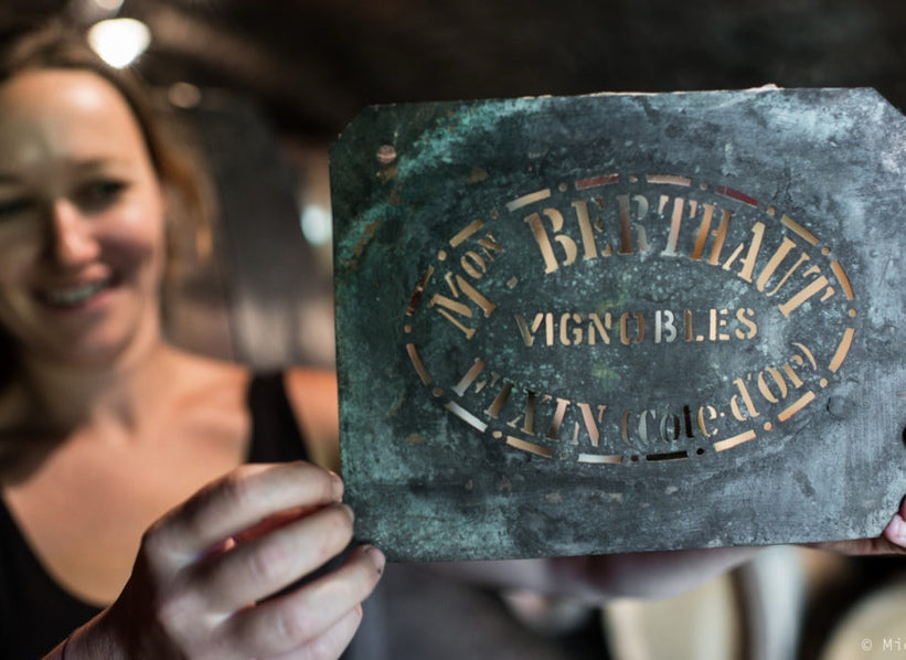 Domaine Berthaut-Gerbet in the cellar