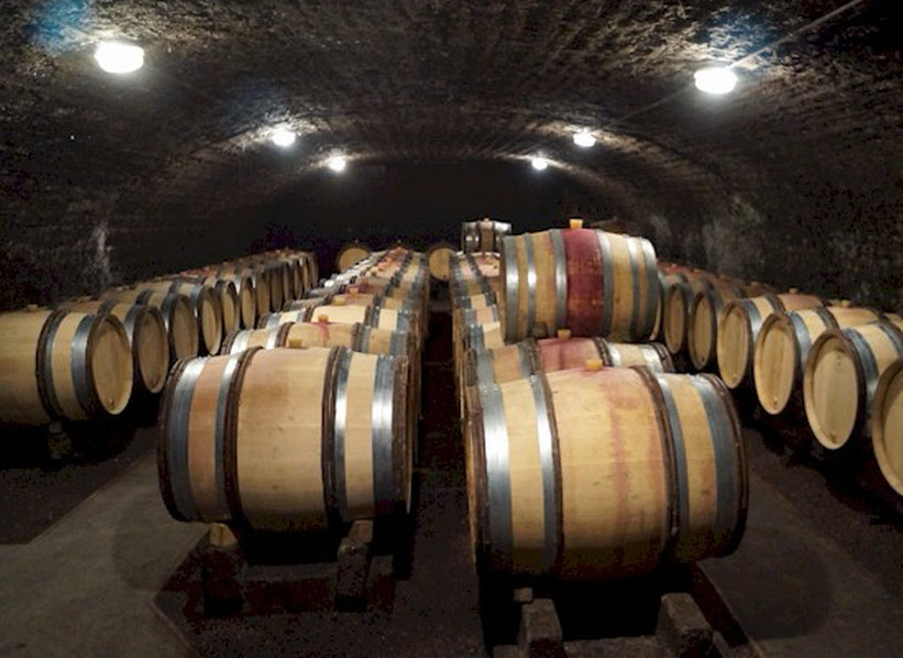 Domaine Duroché cellar in Gevrey-Chambertin, Burgundy
