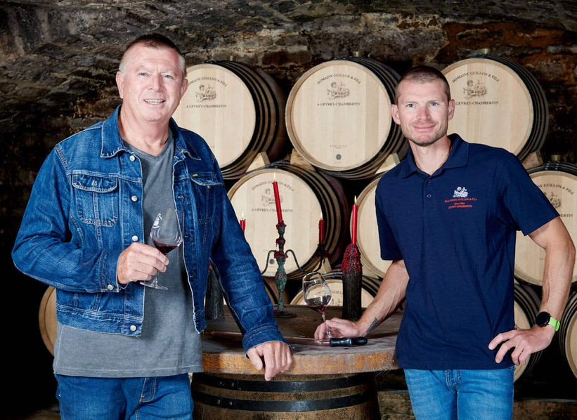 Domaine Guillon & Fils cellar in Gevrey-Chambertin, Burgundy