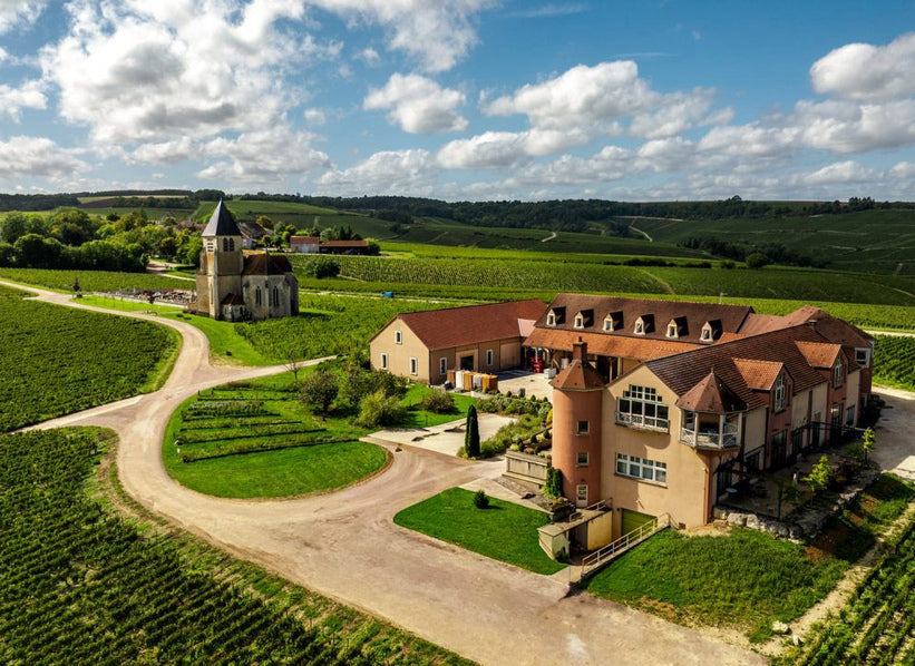 Domaine Jean-Marc Brocard estate and vineyards in Chablis