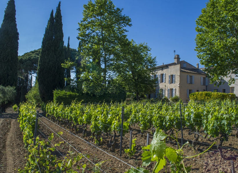 Domaine Tempier vineyard and estate in Bandol, Provence
