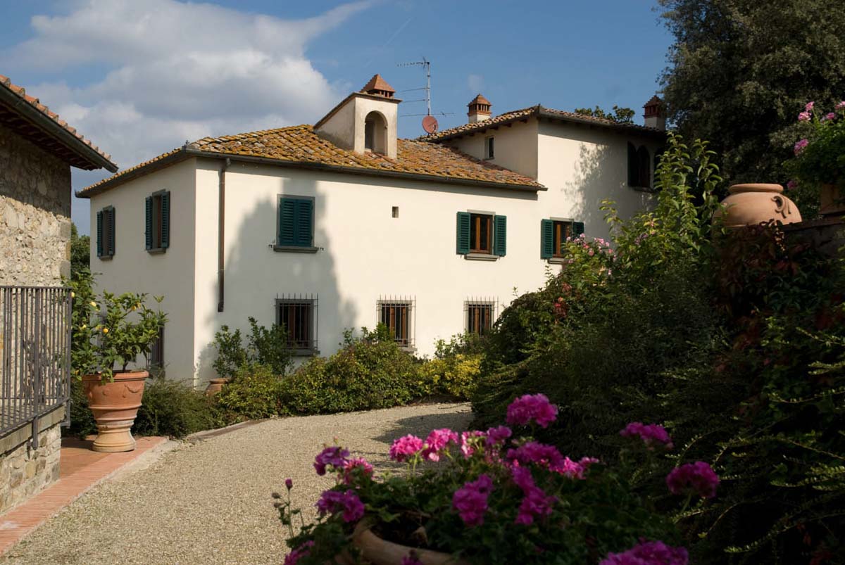 Fontodi estate villa in Panzano in Chianti, Tuscany