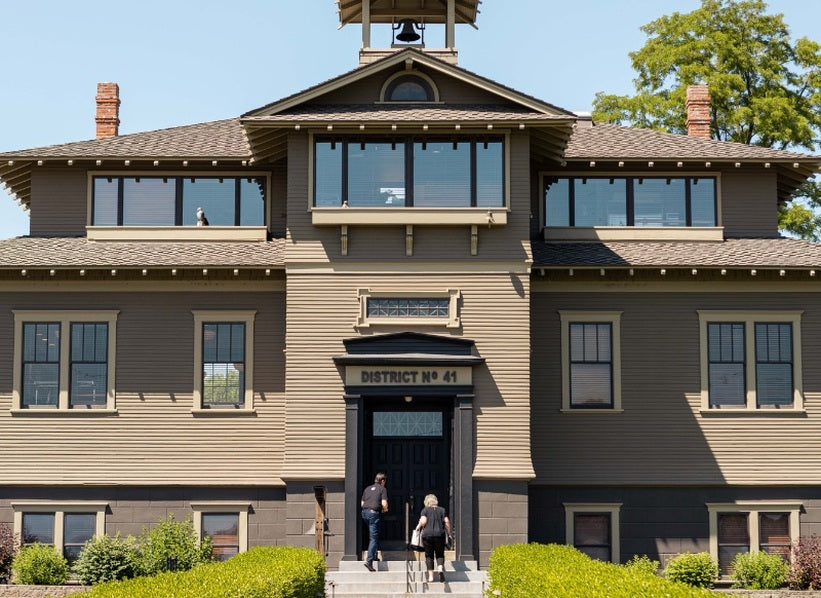 Historic District No. 41 schoolhouse, home of L’Ecole № 41 winery in Washington