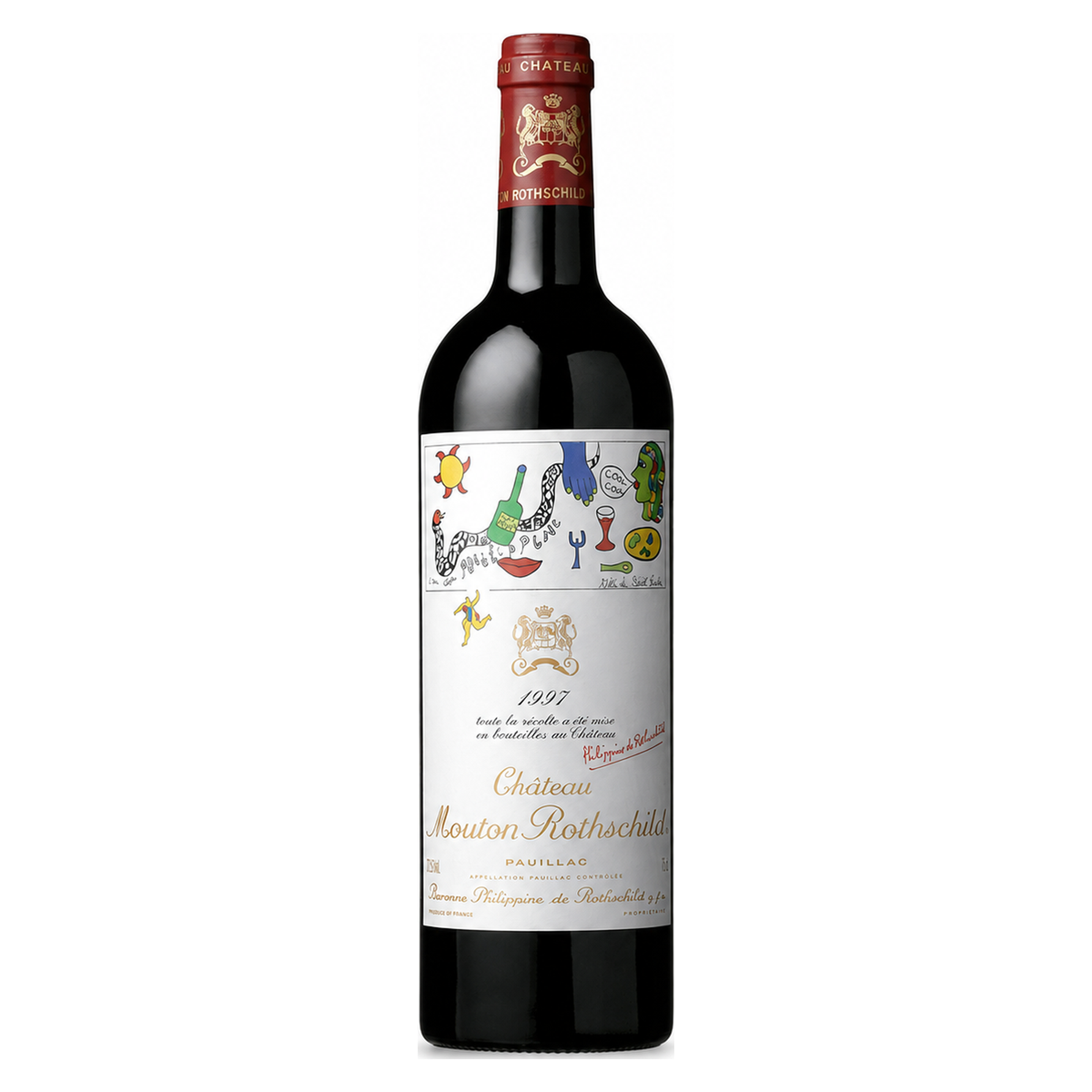 Château Mouton Rothschild – Château Mouton Rothschild 1997 – Pauillac Bordeaux France