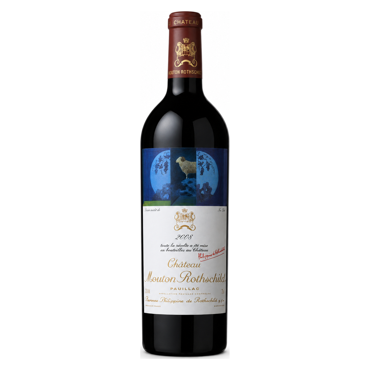 Château Mouton Rothschild – Château Mouton Rothschild 2008 – Pauillac Bordeaux France