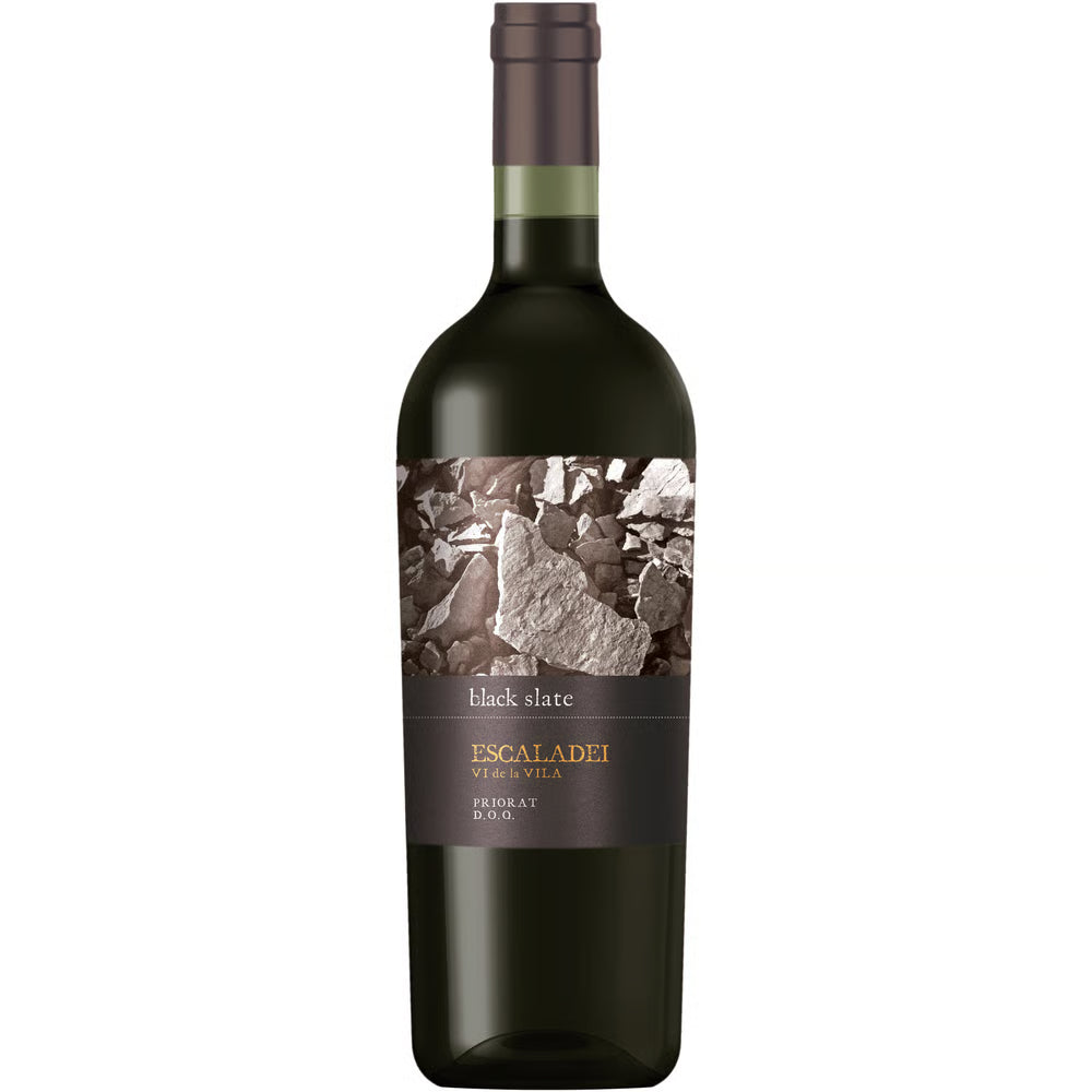 Black Slate Escaladei Vi de Vila DOQ Priorat 2021 red wine bottle