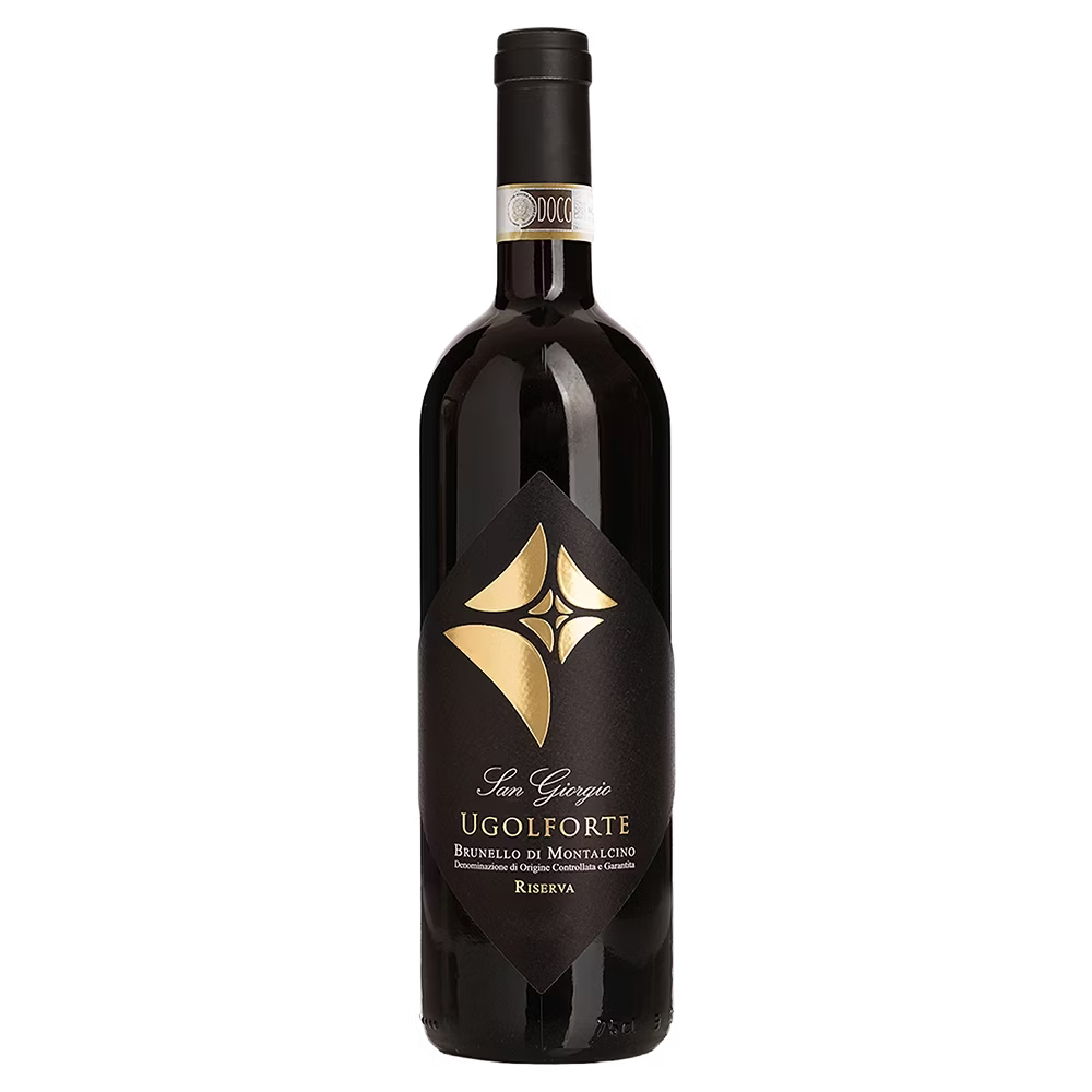 Tenuta San Giorgio Ugolforte Riserva Brunello di Montalcino 2018 bottle, Tuscany red wine